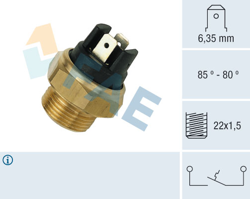 Radiātora termoslēdzis 37390