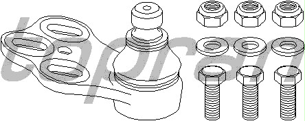 Lodbalsts HP104407 27-06052