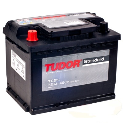 Akumulators Tudor Standard TC551L 12V 55Ah 460A +- 242x175x190