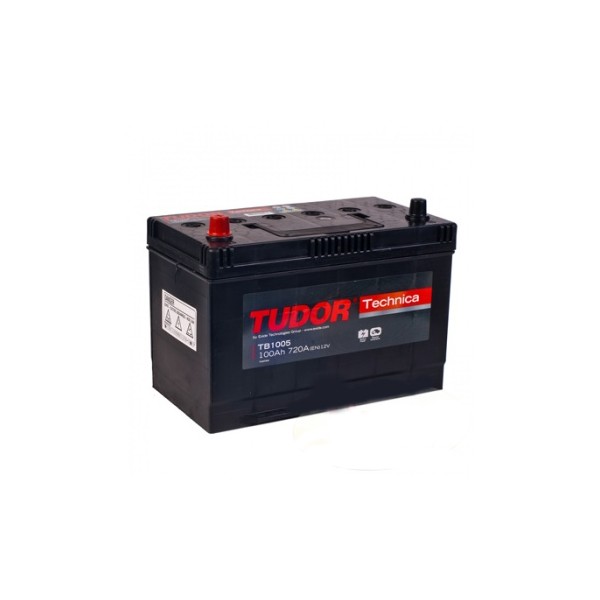 Akumulators Tudor Tehnica TB1005L 12V 100Ah 720A +- 302x172x223