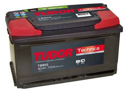 Akumulators Tudor Tehnica TB802 12V 80Ah 700A -+ 315x175x175