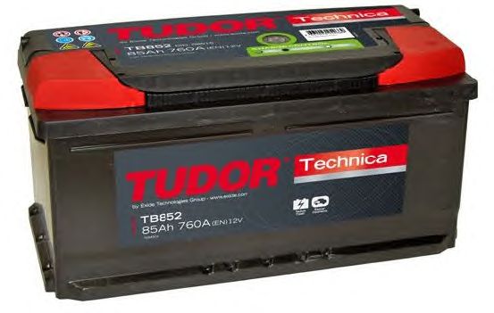Akumulators Tudor Tehnica TB852 12V 85Ah 760A -+ 353x175x175