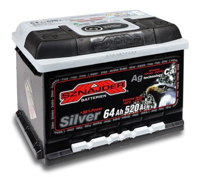 Akumulators Sznajder Silver SS56425 12V 64A 520A -+ 242x175x175