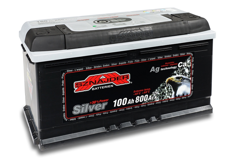 Akumulators Sznajder Silver SS60025 12V 100Ah 800A -+ 350x175x190