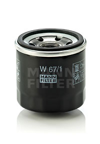 Eļļas filtrs W67-1  W67/1     WL7165