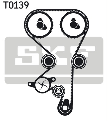 Zobsiksnas komplekts VKMA-05156