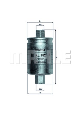 degvielas filtrs KL182