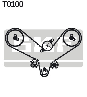 Zobsiksnas komplekts VKMA01200