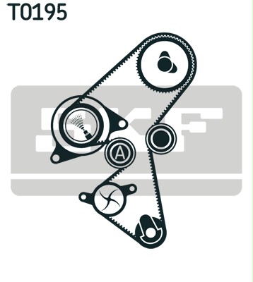 Zobsiksnas komplekts VKMA03140