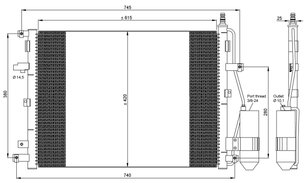 Kondicioniera radiators 35876