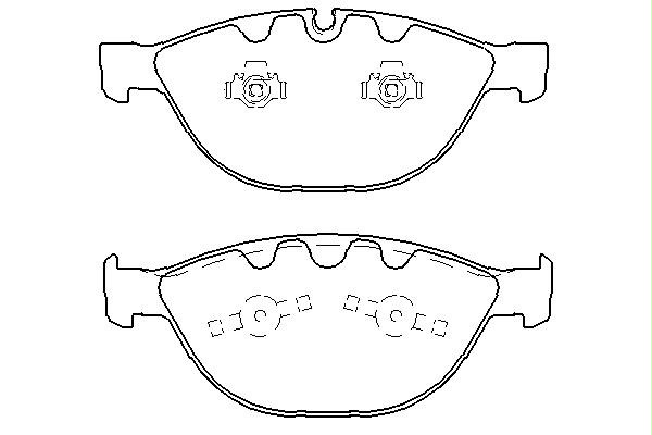 bremžu kluči Brembo P06047