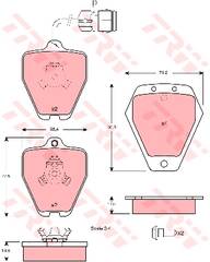 Bremžu kluči GDB1329
