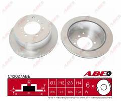 Bremžu disks C42027ABE