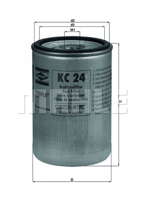 degvielas filtrs KC24