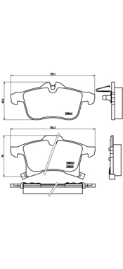 Bremžu uzlikas P59045