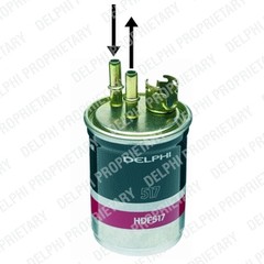 degvielas filtrs HDF517