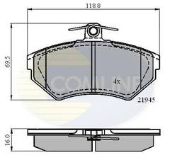 Bremžu kluči CBP0989 0631.00