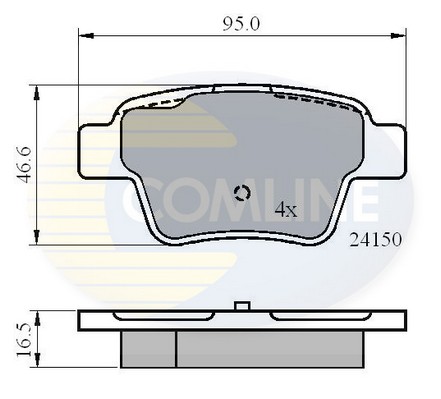 Bremžu kluči CBP01658 1138.00