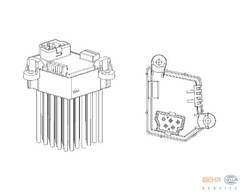 Ventilatora kontrolelements 5HL351321-191 