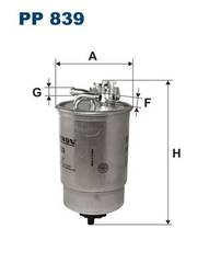 degvielas filtrs PP839