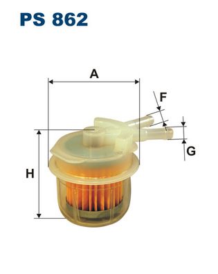 degvielas filtrs PS862