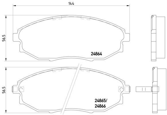 Bremžu kluči 2486401