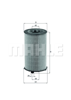 Eļlas filtrs OX205/2D OEKO WL7454