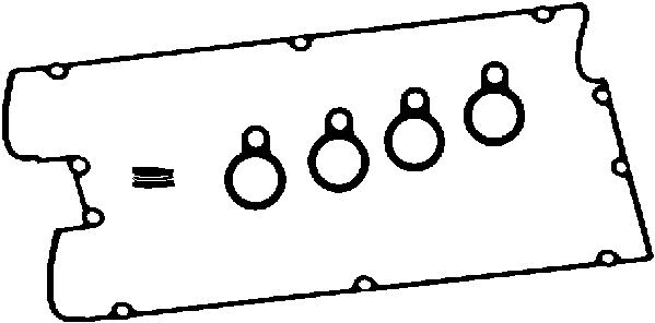 Blīvju komplekts, Motora bloka galvas vāks