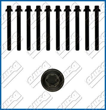 Cilindru galvas skrūvju komplekts