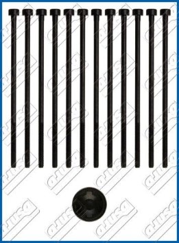 Cilindru galvas skrūvju komplekts