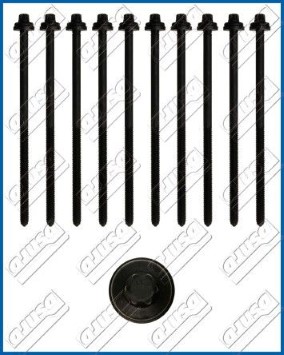 Cilindru galvas skrūvju komplekts