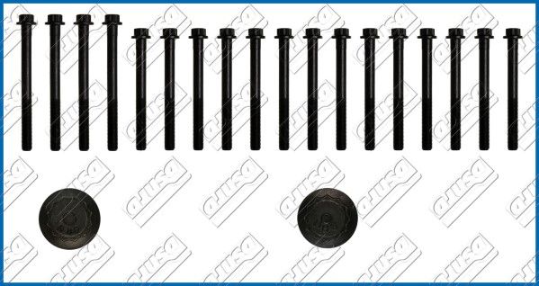 Cilindru galvas skrūvju komplekts