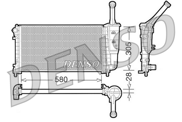 Radiators, Motora dzesēšanas sistēma