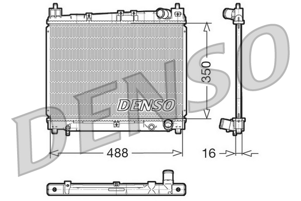 Radiators, Motora dzesēšanas sistēma