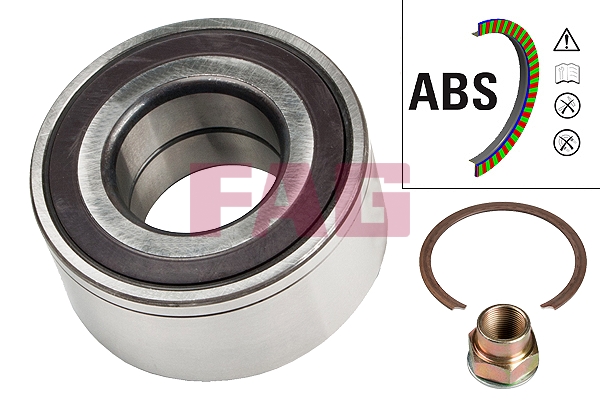 Riteņa rumbas gultņa komplekts