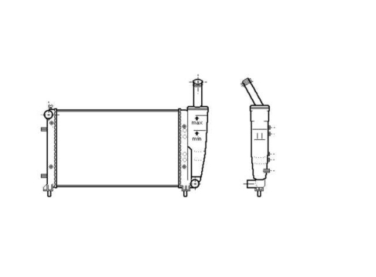 Radiators, Motora dzesēšanas sistēma