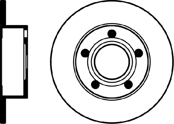 bremžu disks 92090800  98200090801