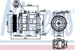 Kondicioniera kompresors 89097