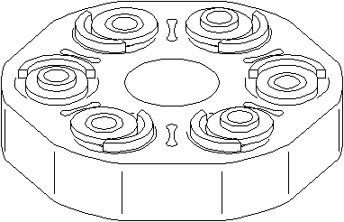 Kardāna mufta 501592