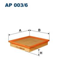 Filtrs AP003/6 WA9490