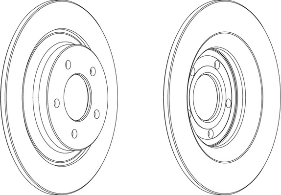 Bremžu disks DDF1547