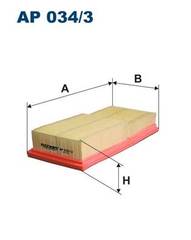gaisa filtrs AP034/3-2X