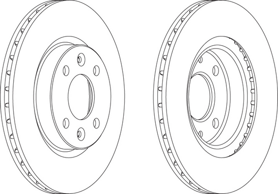 Bremžu disks DDF1096