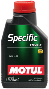 eļļa Motul SPECIFIC CNG/LPG 5W40 5L ACEA C3 API SM/CF, LL-04