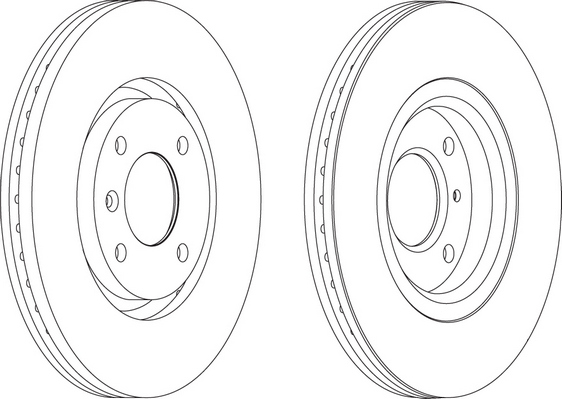 Bremžu disks DDF1152