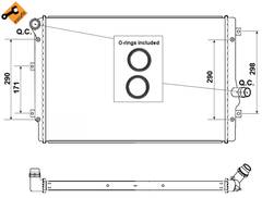 Radiators Audi/VW  NRF 53425