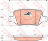 bremžu kluči GDB1481