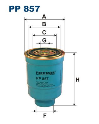 degvielas filtrs PP857/5