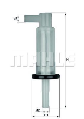 degvielas filtrs KL33OF    wf8125