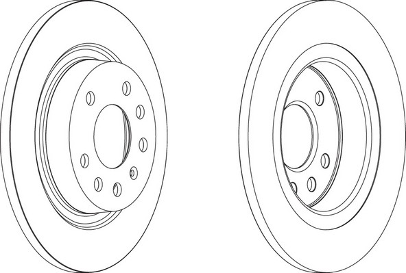 Bremžu disks DDF1288